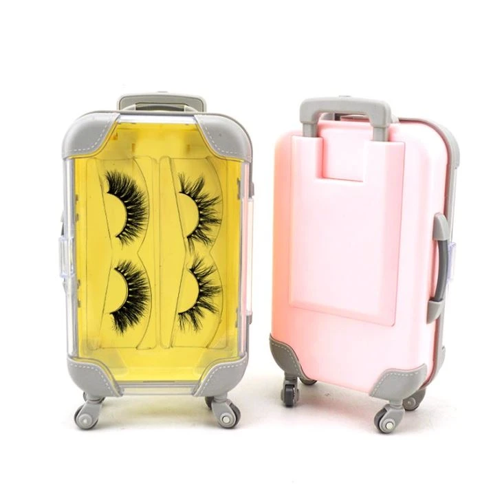 New Arrival Suitcase Eyelash Packaging Boxes