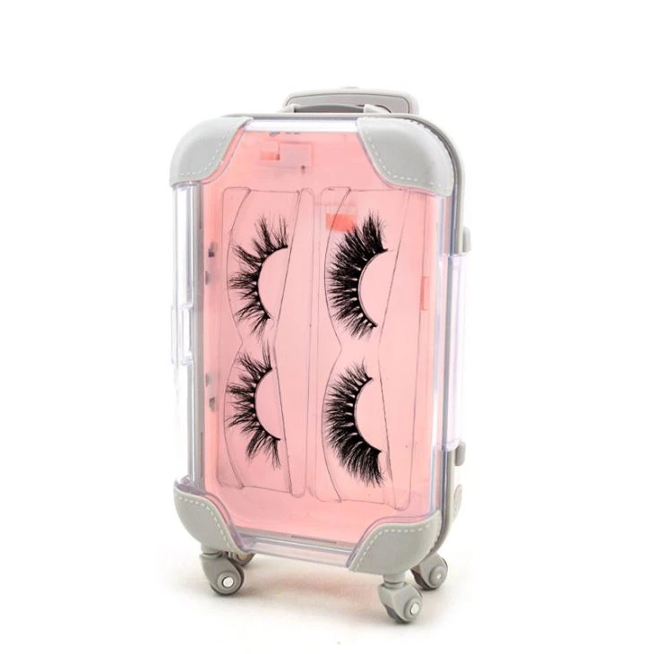 New Arrival Suitcase Eyelash Packaging Boxes
